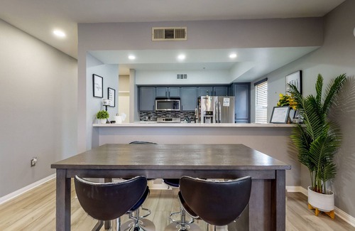 Los Angeles Casa | Chic 3-tier escape with patio in gated community - near LAX, SoFi Stadium, DTLA