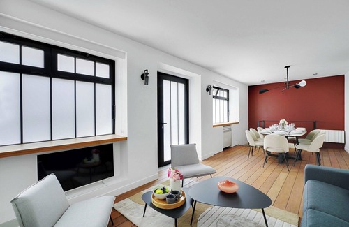 Quartier Saint-Ambroise Apartamento | Apartamento elegante - 2BR/6P - Saint-Ambroise