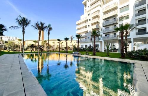 Casablanca Apartamento | Chic Apartment in Casa Finance District -Open view - Fast WIFI