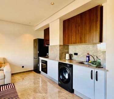 Casablanca Apartamento | Chic Apartment in Casa Finance District -Open view - Fast WIFI