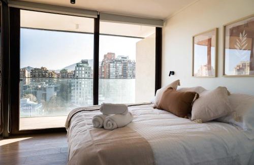 El Golf Apartamento | Chic & Cozy 2BR Oasis in the Heart of Las Condes