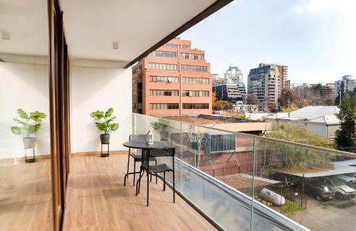 El Golf Apartamento | Chic Cozy Retreat Fully Equipped 2BR Las Condes