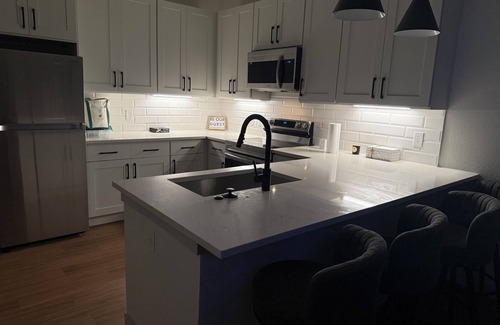 Pflugerville Apartamento | Chic Luxury Lakefront 1-bedroom apartment with AC, WiFi in Pflugerville
