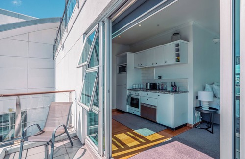Auckland Central Business District Apartamento | Chic Princes Wharf Studio | City View | Parking