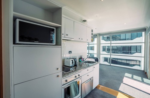 Auckland Central Business District Apartamento | Chic Princes Wharf Studio | City View | Parking