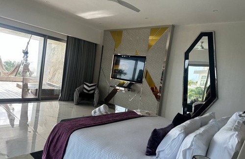 Cancun Complejo | Chic resort with unique interior and plunge pool in fabulous Cancún