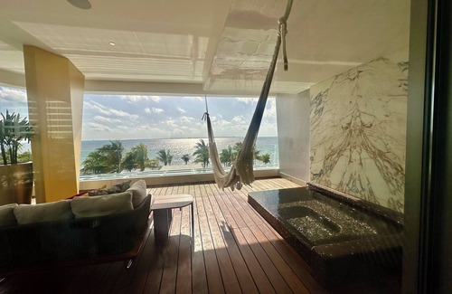Cancun Complejo | Chic resort with unique interior and plunge pool in fabulous Cancún
