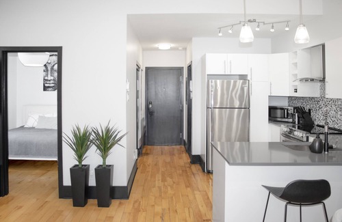 Plateau Mont Royal Apartamento | Chic Retreat in Montreal's Vibrant Plateau Area (1-bedroom apartment)