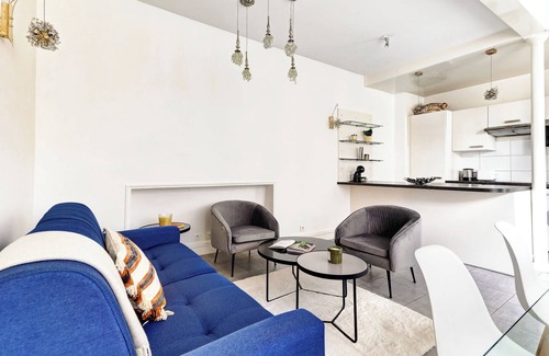6th Arrondissement Apartamento | Chic Saint-Germain 1BR Apartment for 4 Guests
