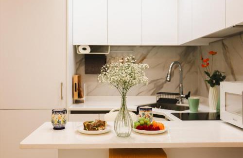 Hapjeong-dong Apartamento | Chic Stay 홍대 합정 신촌 # 최대8인 # 신축 엘리베이터 # 무료짐보관 # 무료주차