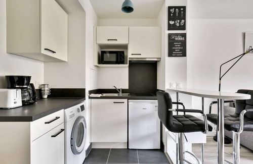Bezons Apartamento | Chic studio near Paris - La Defense