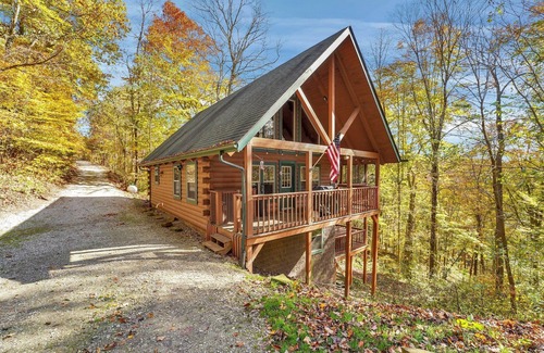 Rockbridge Cabina | Chickadee Cabin en Hummingbird Hill (área de Hocking Hills)
