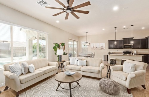 Montecito in Estrella Casa | Chill by the pool in this Estrella Mtn Ranch designers home!