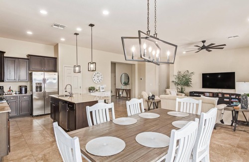 Montecito in Estrella Casa | Chill by the pool in this Estrella Mtn Ranch designers home!