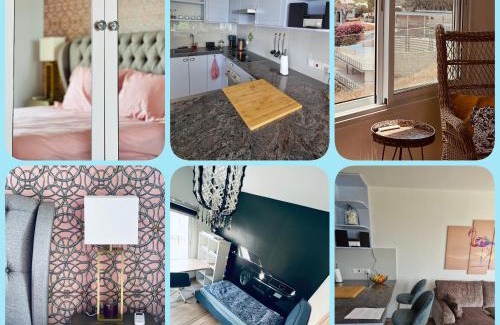 Old Town Apartamento | Chloraka Pink&Blue Pafos