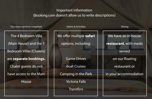 Kasane Villa | Chobe House Villa and Chalets