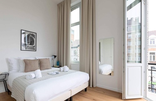 Ukkel Apartamento | Churchill IV - Tres Habitaciones Piso, Capacidad 6