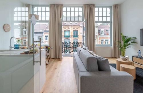 Ukkel Apartamento | Churchill V - Una Habitación Piso, Capacidad 4