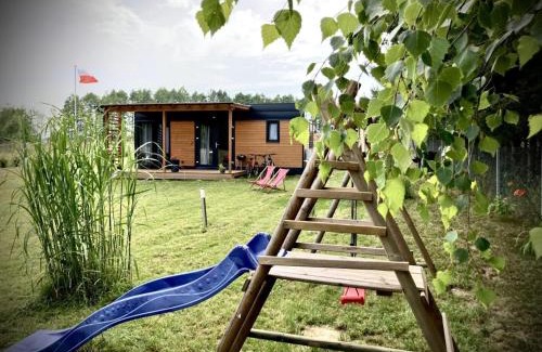 Szeligi Cabina | Cisy Resort-bon turystyczny,ogrodzony teren na wyłączność,150 m od jeziora