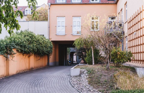 Outer Neustadt Apartamento | City Apart Dresden Apartment 4 - Apartamento de 1 habitación No. 4, aproximadamente 41m², 4. Piso, 1 salón / dormitorio,