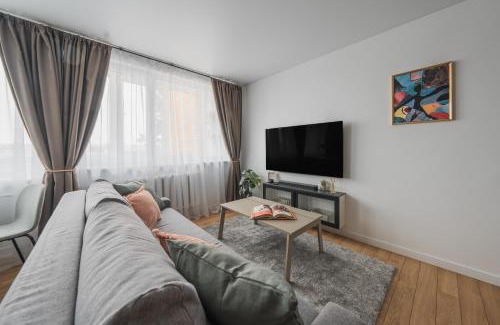 Anyksciai Apartamento | City Center Apartment with balcony