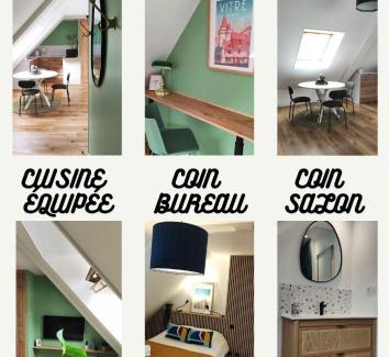 Vitre Apartamento | CITY HÔTE appartement centre ville au calme vue sur le château