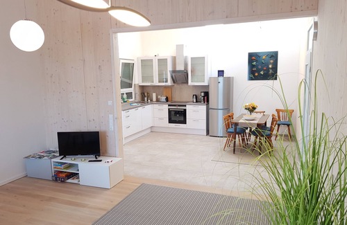 Fuerth Apartamento | City Loft Lapislazuli Nürnberg Messe, Playmobil Fürth, 91m², alérgicos, balcón