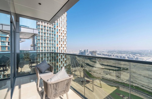 Business Bay Apartamento | City Nest Luxe 3B City View King size Bed