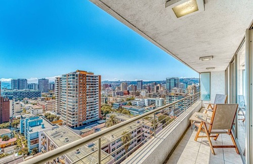 Vina del Mar Apartamento | City & Sea 2D con Vista al Mar