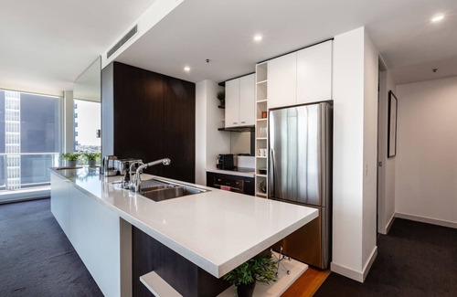 South Yarra Apartamento | City View Chic in South Yarra with Parking