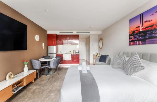 Melbourne Central Business District Apartamento | Citylight Studio - Elevated Comfort on Spencer St