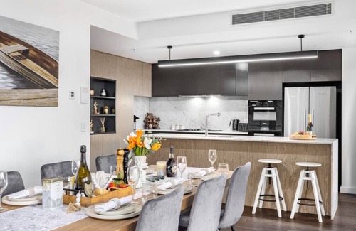 South Brisbane Apartamento | Cityview 4 Beds/FR Carpark/pool at South Bank