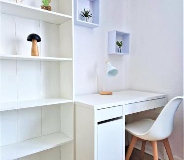 Rusches Hof Apartamento | Citywohnung Gustav Bachmann - 3 Schlafzimmer, Küche, Bad