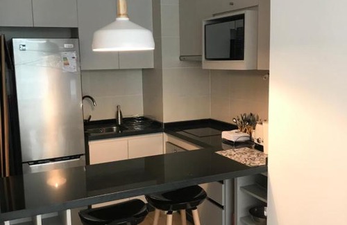 Las Condes Apartamento | Clínica Las Condes, lindo departamento 1 dormitorio para 3 personas