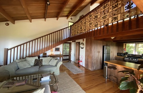 Santa Barbara Cabina | Classic California Central Coast Cabin overlooking the ocean on 20 wooded acres