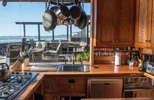 Stinson Beach Casa | La "casa de ballena" situada justo en la playa