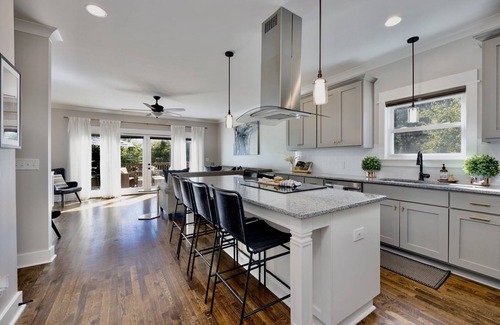 East Nashville Casa | Classy Southern Escape Steps From Cafés & Dining