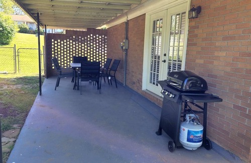 Morristown Casa | Clean, Covered Patio Grill, Ping-Pong, Fenced Yard