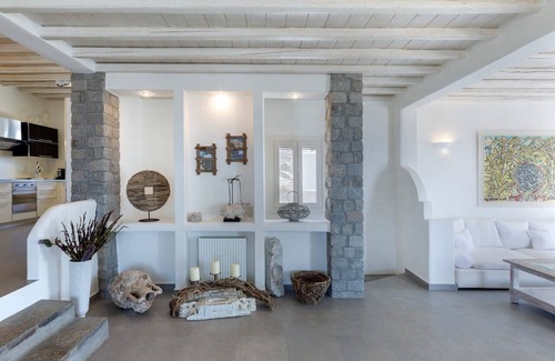 Kanalia Casa | Cliff Top Luxury Villa Pan has Stunning Views of Aegean Sea