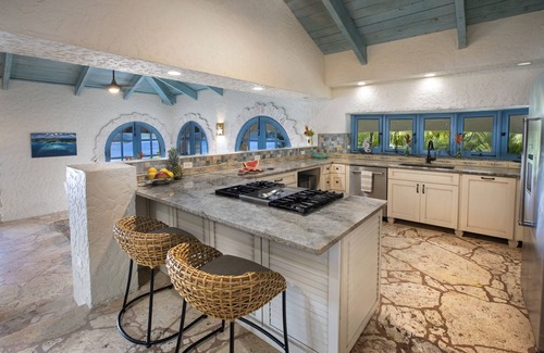 Maho Bay Quarter Villa | CliffHouse: PRIVATE 12,000SF Lower Peter Bay Villa 4 BR / Non-Toxic Villa