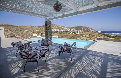 Elia Villa | Exquisita villa, magnífica vista, diseño de lujo, piscina infinita