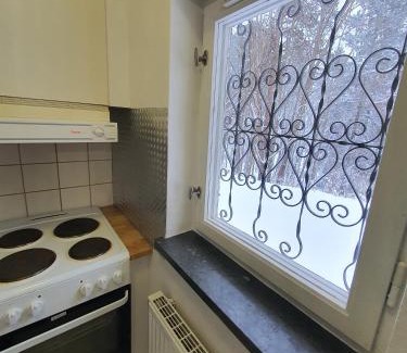 Hasselby Apartamento | Close to the metro and the beach! with a view of the Scandinavian forest