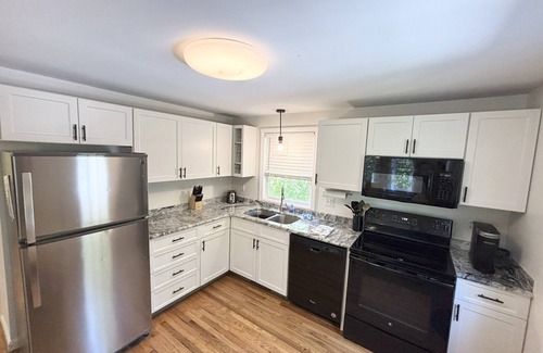 Wakefield-Peacedale Casa | Charming 5-bedroom house near quaint downtown Wakefield with AC, Wifi.