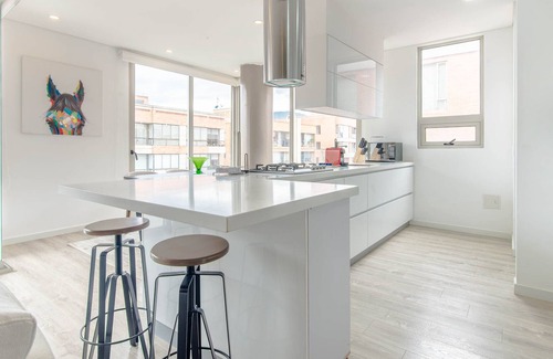 Usaquen Apartamento | Magnificent new property | Fireplace, Gym and Sauna