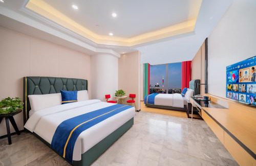 Yuexiu Apartamento | Cloudy international apartment Beijing Rd A-mall