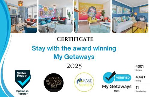 Kemptown Apartamento | Coastal Breeze with Seaview By My Getaways