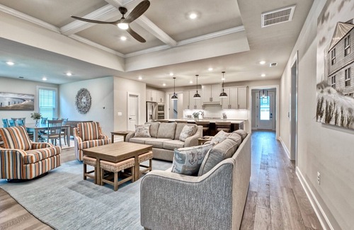 Lewes Casa | Coastal Club * 4BR Luxury Beach House w 3 Master Suites, 4 Full BA, Sleeps 10