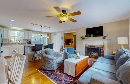Bass River Casa | Coastal cottage: great location, dog friendly, firepit & bikes