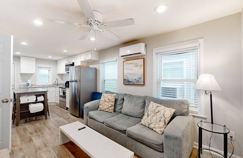 Kure Beach Cabaña | Coastal cottage with short walk to the beach and fishing pier