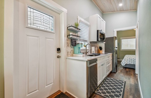 Dunedin Casa | Coastal Tiny Home on Pinellas Trail w/ Heated Pool